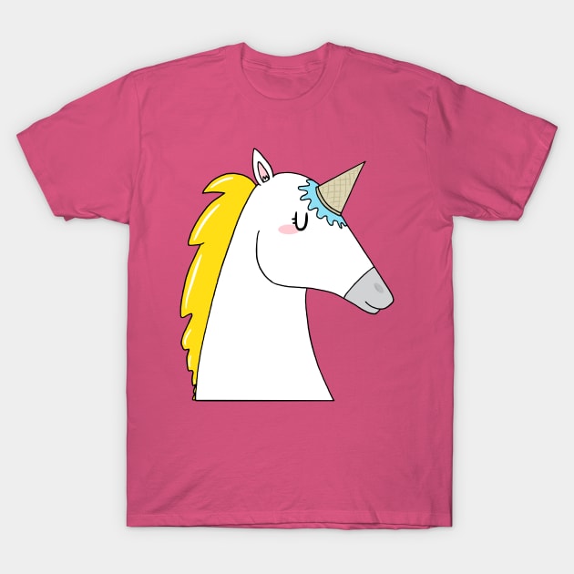Undercover unicorn T-Shirt by adrianserghie